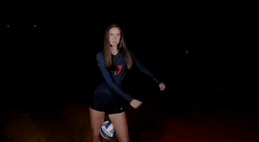 Ncaa Volleyball Dance GIF by Dayton Flyers