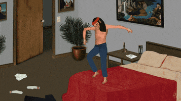 subpoprecords animation thumbs up vr virtual reality GIF