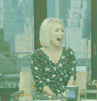 happy live with kelly and ryan GIF