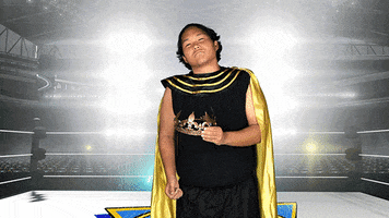 king dezi middle finger GIF by Wrestling Pro Wrestling