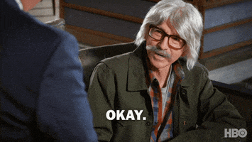 Stop Talking Season 9 GIF by Curb Your Enthusiasm