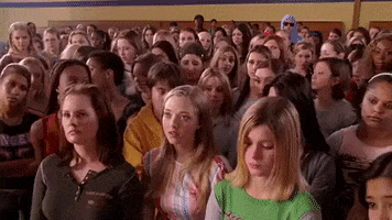 clearing out mean girls GIF
