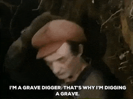 Double Double Toil And Trouble Grave GIF by Filmeditor 