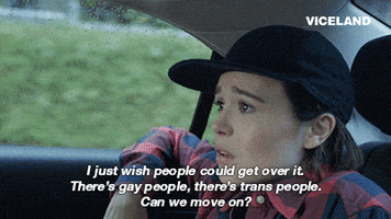 Ellen Page Lgbt GIF by GAYCATION with Ellen Page and Ian Daniel