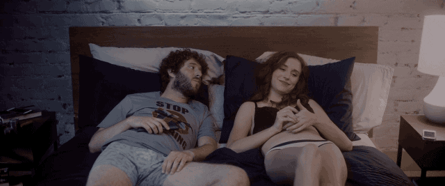 Pillow Talking GIF by Lil Dicky - Find & Share on GIPHY