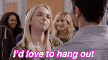 i'd love to hang out season 2 GIF by AwesomenessTV