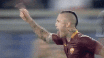 Happy Lets Go GIF by AS Roma