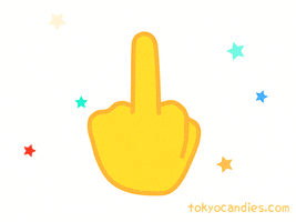 hand middle finger GIF