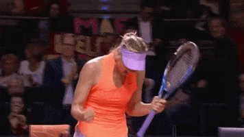 Maria Sharapova Win GIF by WTA