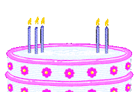 Happy Birthday Cake Sticker by Originals