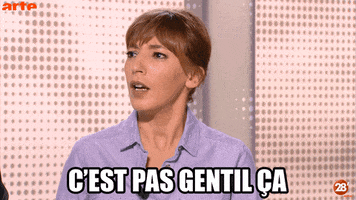 You Are Mean Not Cool GIF by ARTEfr