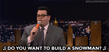Tonight Show Snowman GIF by The Tonight Show Starring Jimmy Fallon