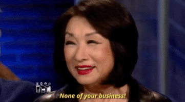 None Of Your Business Asian GIF