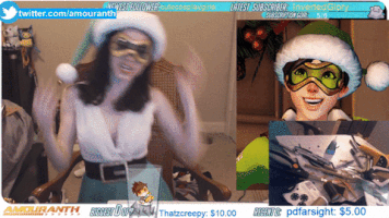 rancerumbaugh dance funny cosplay amouranth GIF