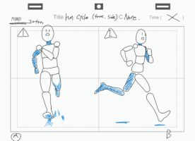 _PEBBLE animation run running 2d GIF
