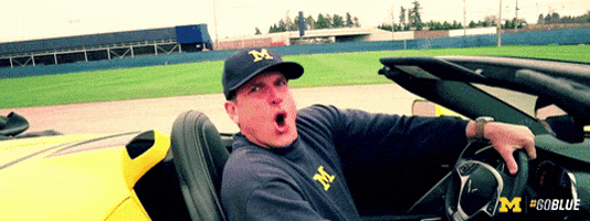 excited michigan football GIF by Michigan Athletics