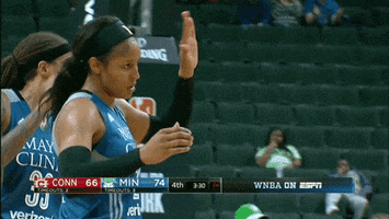 happy maya moore GIF by WNBA