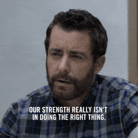 Our Strength Really Isnt In Doing The Right Thing GIF by The Detour