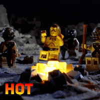 Star Wars Burn GIF by LEGO
