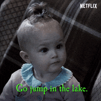 A Series Of Unfortunate Events Go Jump In The Lake GIF by NETFLIX