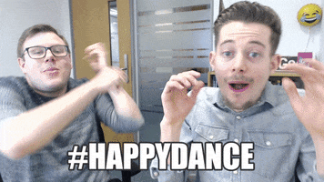 dancing happy dance GIF by Andrew and Pete