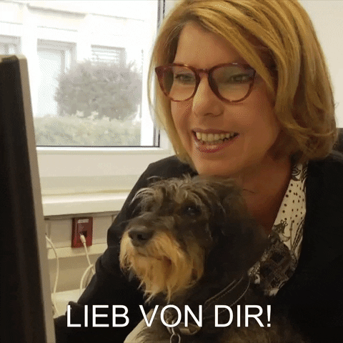 Dog Cuddle GIF by Koelner_Treff