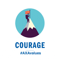 courage values GIF by AXA INSURANCE