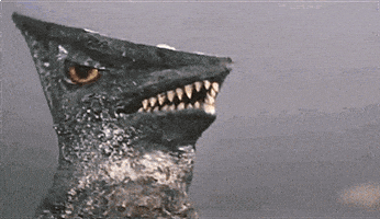 elenilixourioti guiron gyaos cult monster battle GIF
