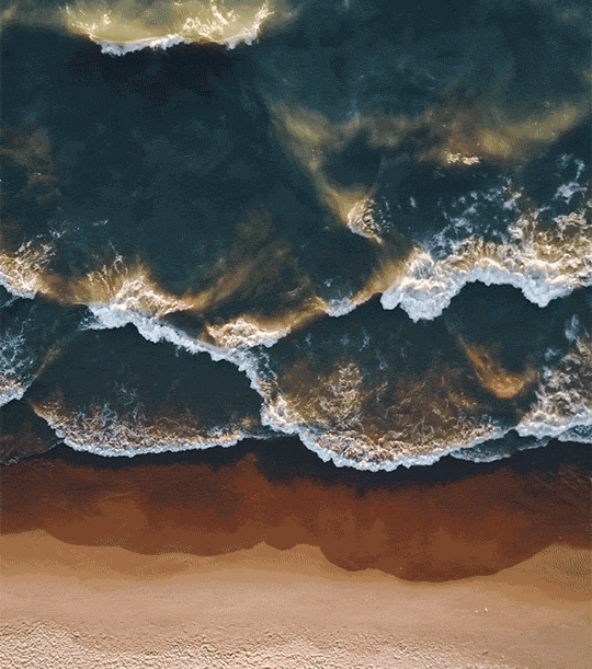 from above beach GIF by Adventures Once Had
