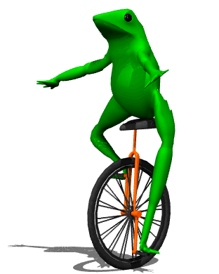 Frog Oh Shit Waddup GIF by Ari Spool, Community Curator
