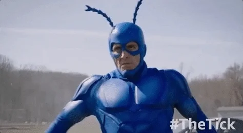 angry peter serafinowicz GIF by The Tick