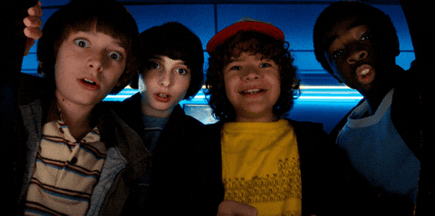 Stranger-things-lucas GIFs - Get the best GIF on GIPHY
