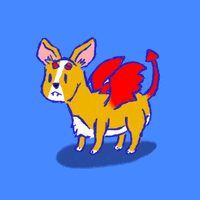 fire breathing dog GIF by NeonMob