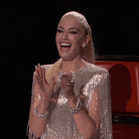 Gwen Stefani Applause GIF by The Voice