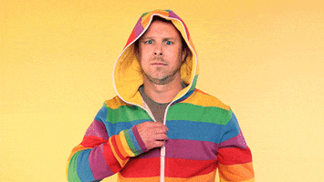 awkward hide GIF by TipsyElves.com