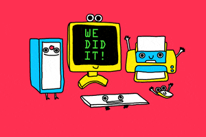 We Did It Compliment GIF by GIPHY Studios Originals