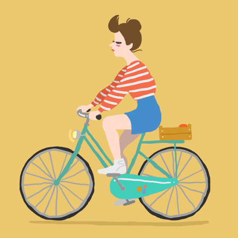 Bicycle GIF by Esen Demirci - Find & Share on GIPHY