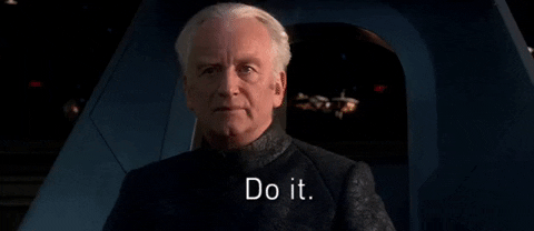Do It Episode 3 GIF by Star Wars - Find & Share on GIPHY