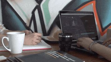 Workhard GIF by Gallery Design Studio LLC