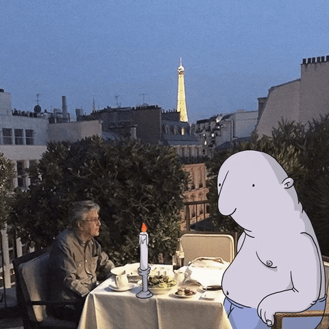 Dinner Date Love GIF by Lucas Levitan