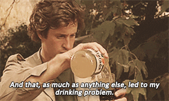 awe drinking airplane! GIF