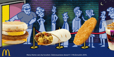 Night Club Party GIF by McDonald’s All Day Breakfast