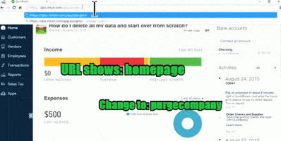 quickbooks wipe out qbo quickbooks online start all over GIF