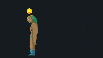 ctchain animation animated cube superpower GIF