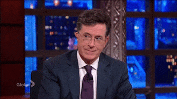 stephen colbert GIF by Global Entertainment