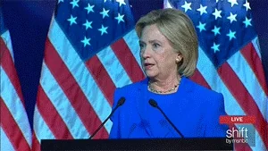 Usa Shrug GIF by Hillary Clinton
