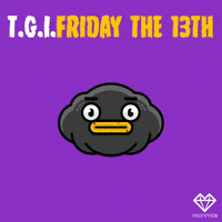 Friday The 13Th Good Luck GIF by NeonMob