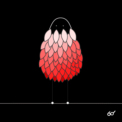 animation bird GIF by Philip De Canaga
