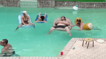 pool cmt GIF by Party Down South
