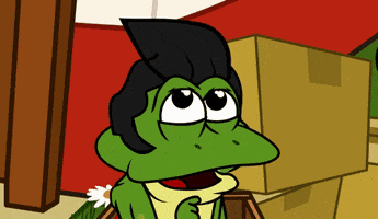 frog deal with it GIF by Estudios Animeco